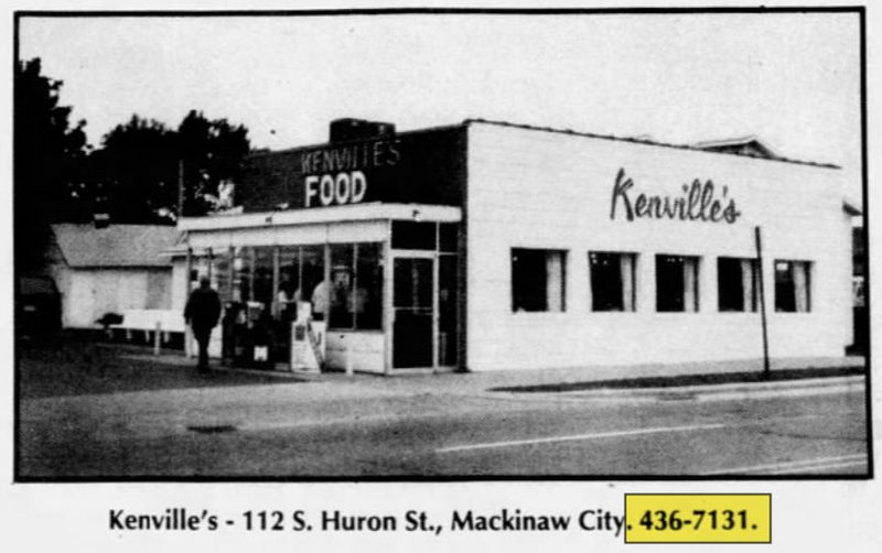Kenvilles Restaurant - Jul 1994 Ad